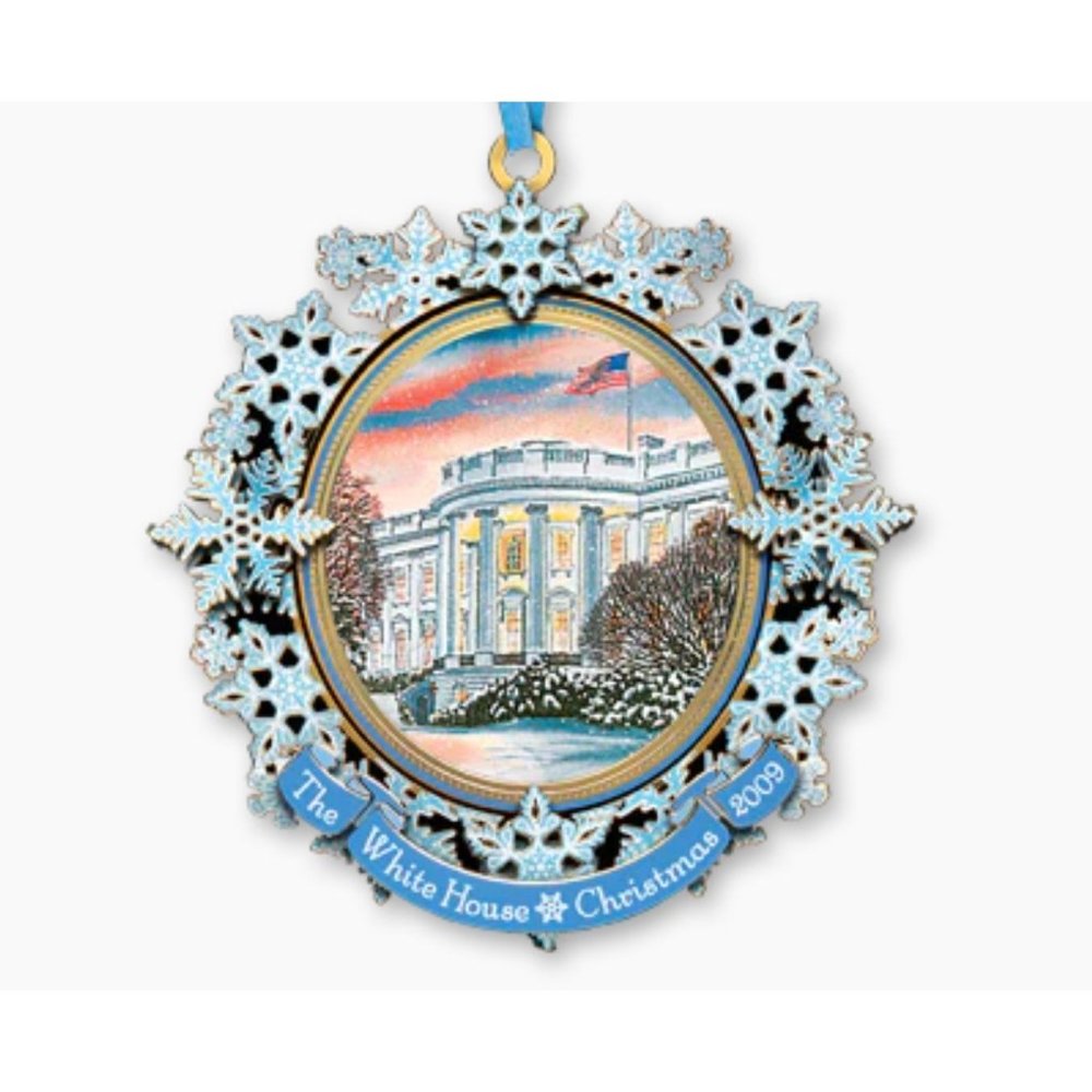 White House Historical Association Ornament 2009 Grover Cleveland Era 1893-1897